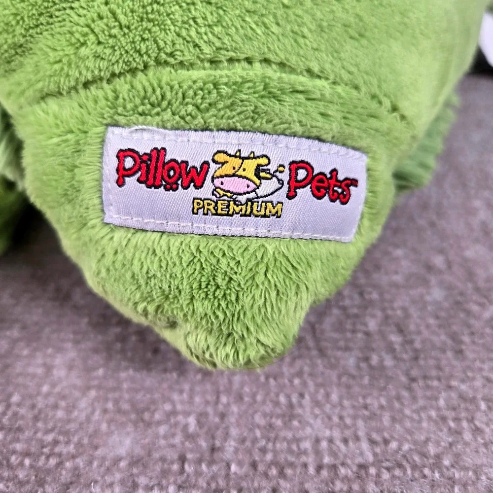 Pillow Pets Premium Friendly Frog Green Plush Folding Stuffed Animal 18
